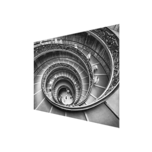 Billeder sort og hvid Bramante Staircase