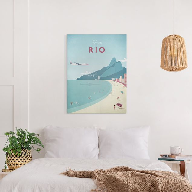 Billeder strande Travel Poster - Rio De Janeiro