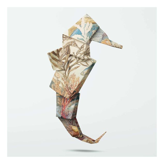 Billeder moderne Origami Seahorse
