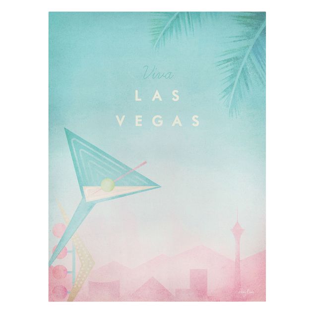 Billeder turkis Travel Poster - Viva Las Vegas