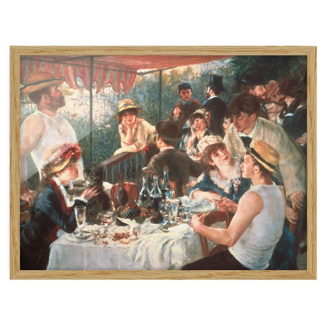 Indrammede plakater vintage Auguste Renoir - Luncheon Of The Boating Party