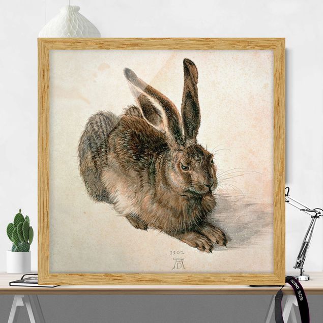 Indrammede plakater dyr Albrecht Dürer - Young Hare