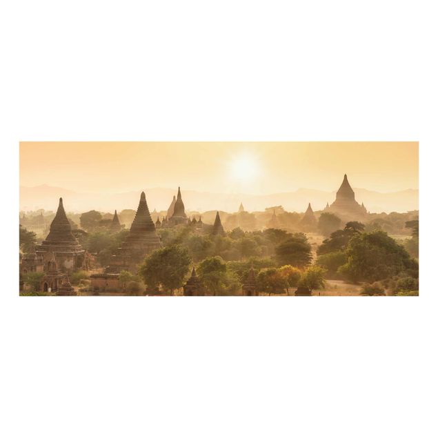 Billeder landskaber Sun Setting Over Bagan