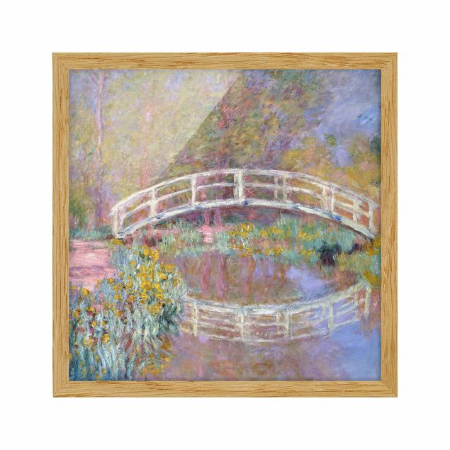 Billeder landskaber Claude Monet - Bridge Monet's Garden
