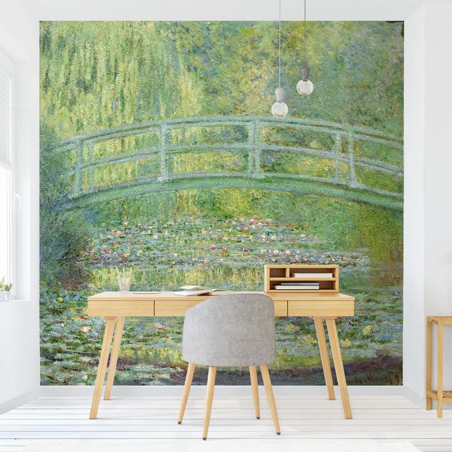 Kunst stilarter impressionisme Claude Monet - Japanese Bridge