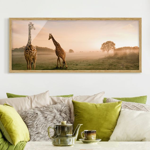 køkken dekorationer Surreal Giraffes