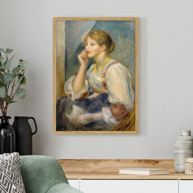 Kunst stilarter impressionisme Auguste Renoir - Woman with a Letter