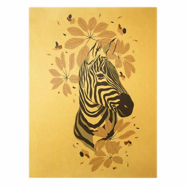 Billeder Safari Animals - Portrait Zebra