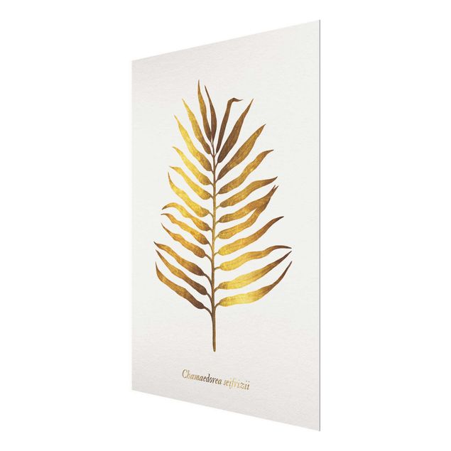 Billeder Gold - Palm Leaf II