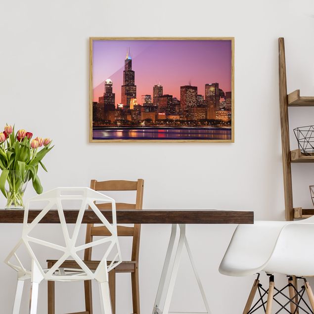 Billeder moderne Chicago Skyline
