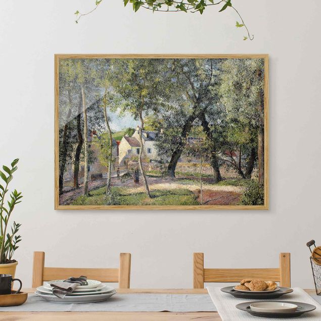 køkken dekorationer Camille Pissarro - Landscape At Osny Near Watering