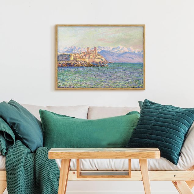 Kunst stilarter impressionisme Claude Monet - Antibes, Le Fort