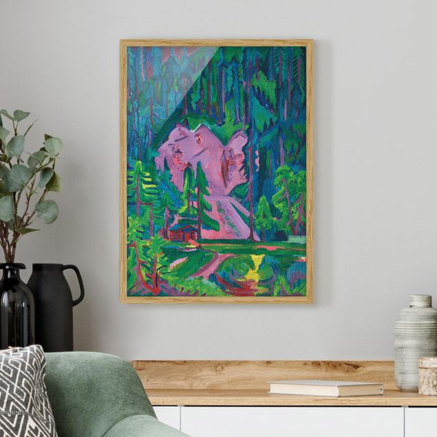 Kunst stilarter Ernst Ludwig Kirchner - Quarry in the Wild