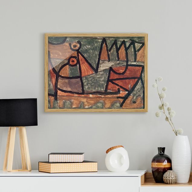 Kunst stilarter Paul Klee - Sinister Boat Trip