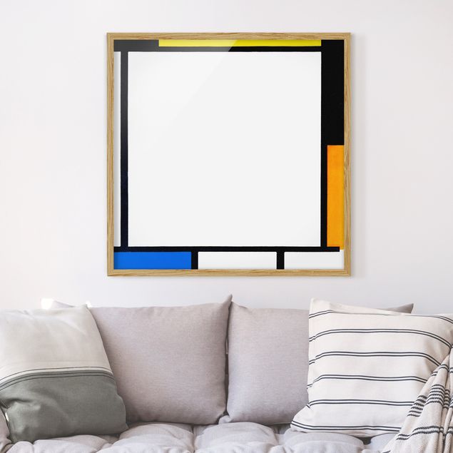 Kunst stilarter impressionisme Piet Mondrian - Composition II