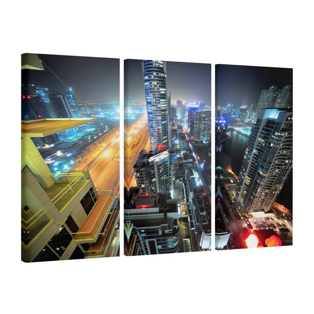Billeder arkitektur og skyline Dubai Lights