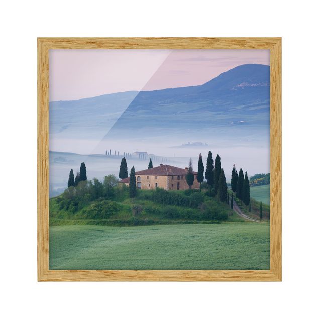 Billeder landskaber Sunrise In Tuscany