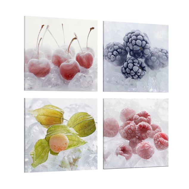 Billeder på lærred grøntsager og frukt Frozen Fruit