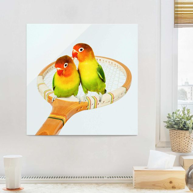 køkken dekorationer Tennis With Birds