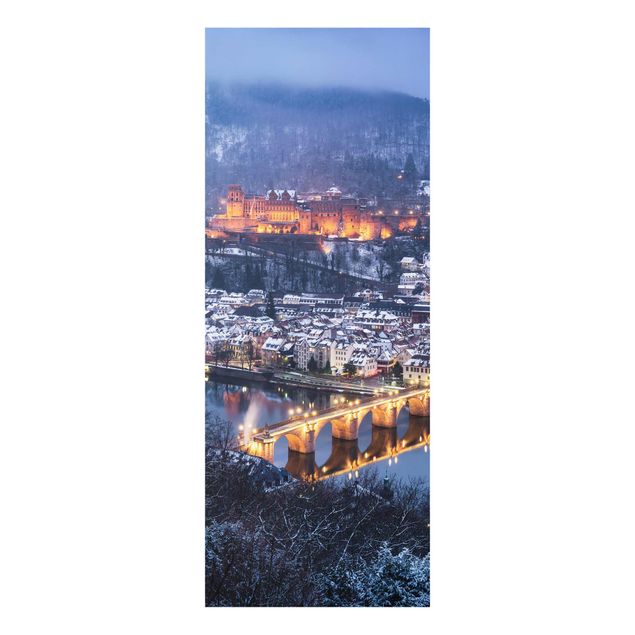 Billeder arkitektur og skyline Heidelberg In The Winter