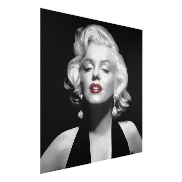 Billeder moderne Marilyn With Red Lips