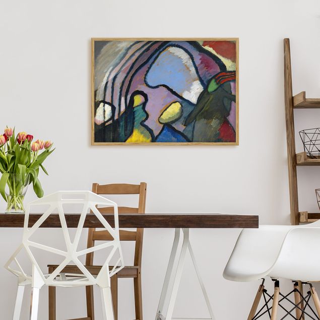 Kunst stilarter Wassily Kandinsky - Study For Improvisation 10
