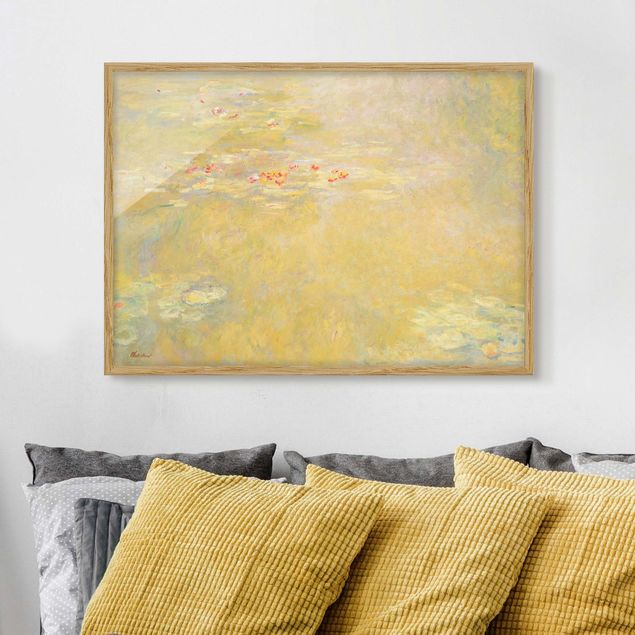 køkken dekorationer Claude Monet - The Water Lily Pond