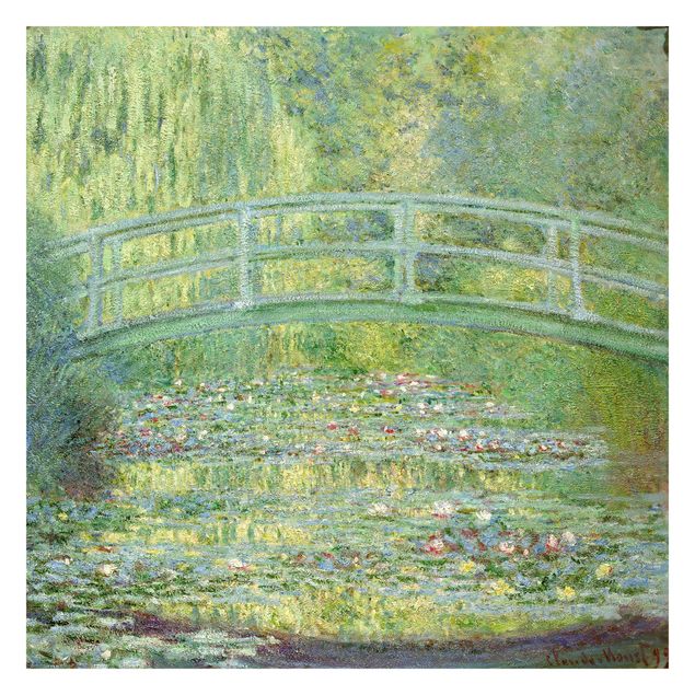 Tapet moderne Claude Monet - Japanese Bridge