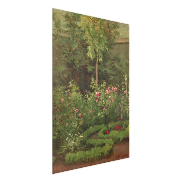 Kunst stilarter impressionisme Camille Pissarro - A Rose Garden
