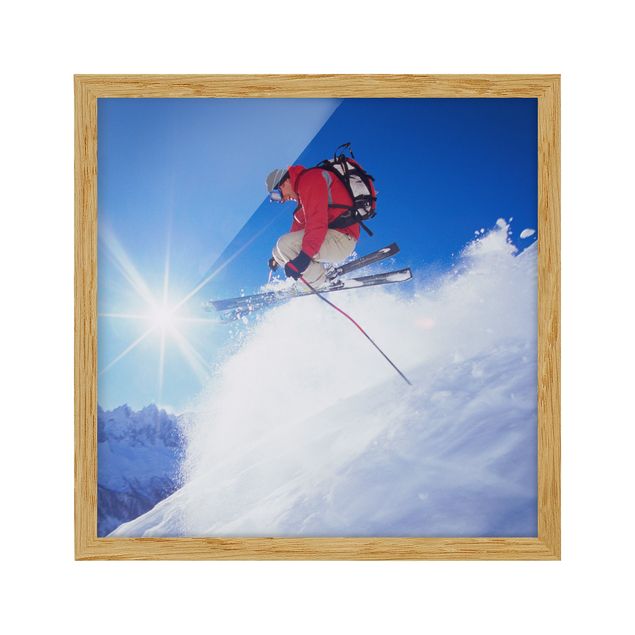 Billeder moderne Ski Jumping