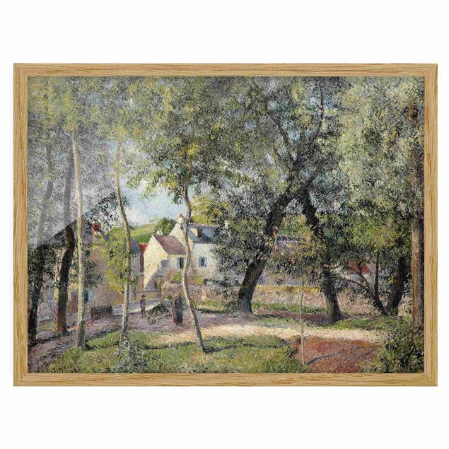 Kunst stilarter post impressionisme Camille Pissarro - Landscape At Osny Near Watering