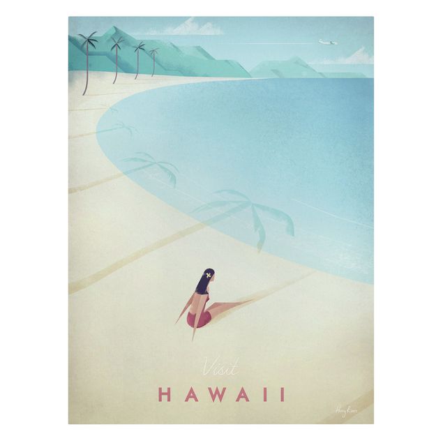 Billeder strande Travel Poster - Hawaii