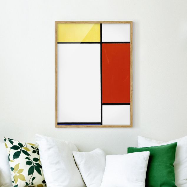 køkken dekorationer Piet Mondrian - Composition I