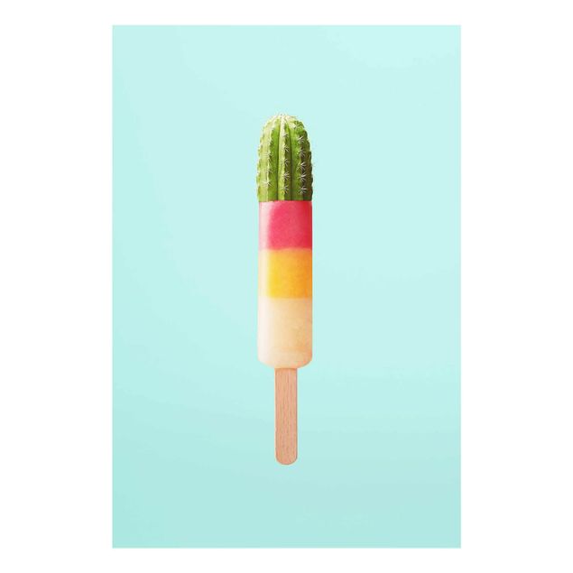 Billeder turkis Popsicle With Cactus