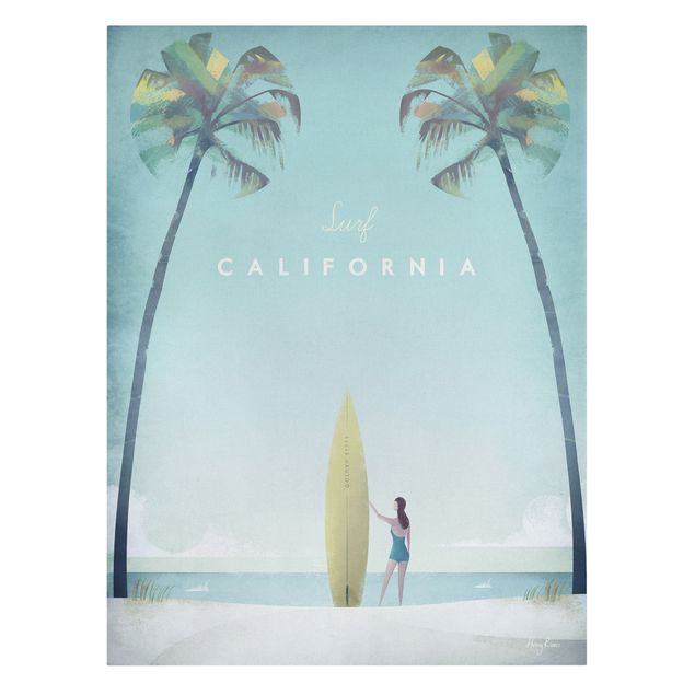 Billeder hav Travel Poster - California