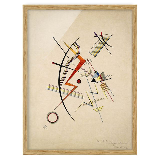 Indrammede plakater abstrakt Wassily Kandinsky - Annual Gift to the Kandinsky Society
