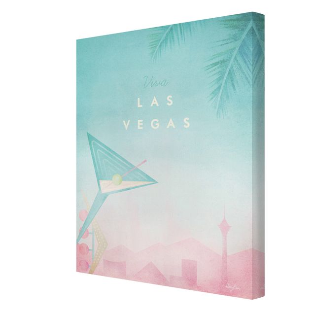 Billeder Henry Rivers Travel Poster - Viva Las Vegas