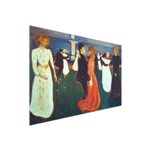 Kunst stilarter post impressionisme Edvard Munch - The Dance Of Life
