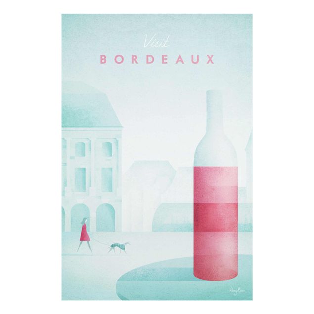Billeder turkis Travel Poster - Bordeaux