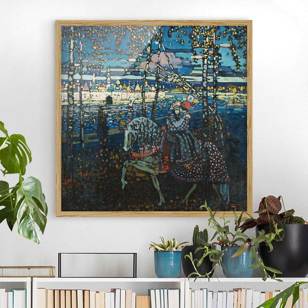 Kunst stilarter ekspressionisme Wassily Kandinsky - Riding Paar