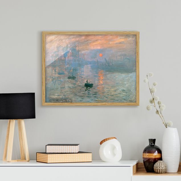 Kunst stilarter impressionisme Claude Monet - Impression (Sunrise)