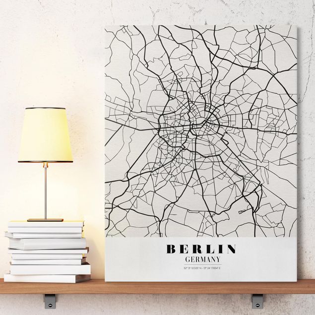 køkken dekorationer Berlin City Map - Classic