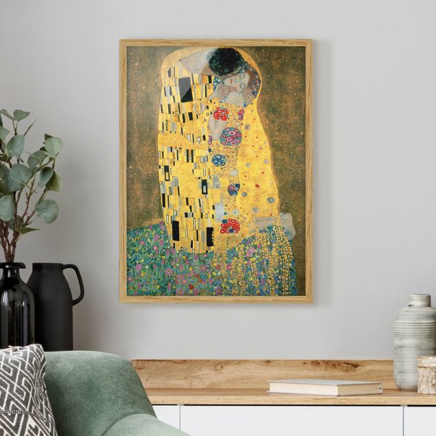 køkken dekorationer Gustav Klimt - The Kiss