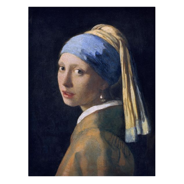 Billeder portræt Jan Vermeer Van Delft - Girl With A Pearl Earring