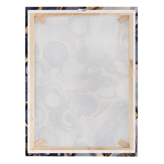 Billeder Marble Watercolour With Gold