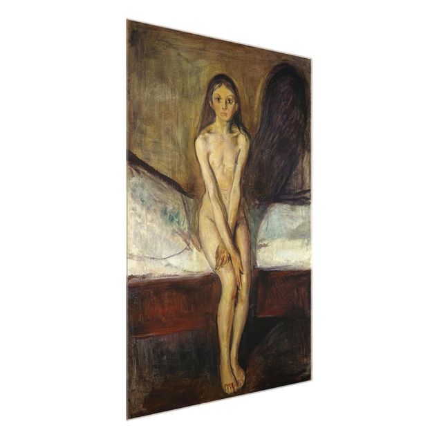 Kunst stilarter post impressionisme Edvard Munch - Puberty
