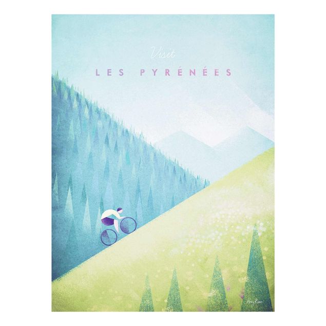 Billeder landskaber Travel Poster - The Pyrenees