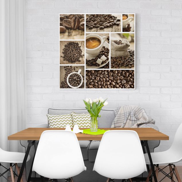 Billeder moderne Coffee Collage