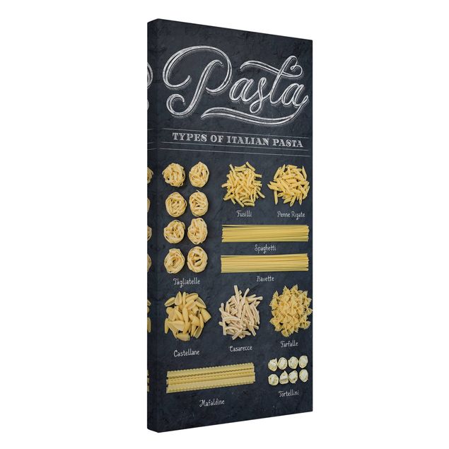 Billeder gul Italian Pasta Varieties