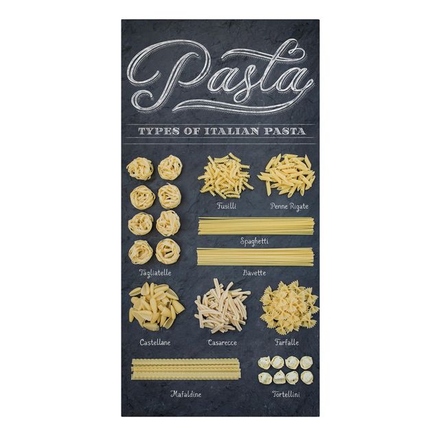 Billeder Italian Pasta Varieties